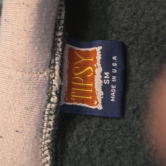 Cozy Alaska Green Zip Hoodie Mens SM - Picture 3 of 5